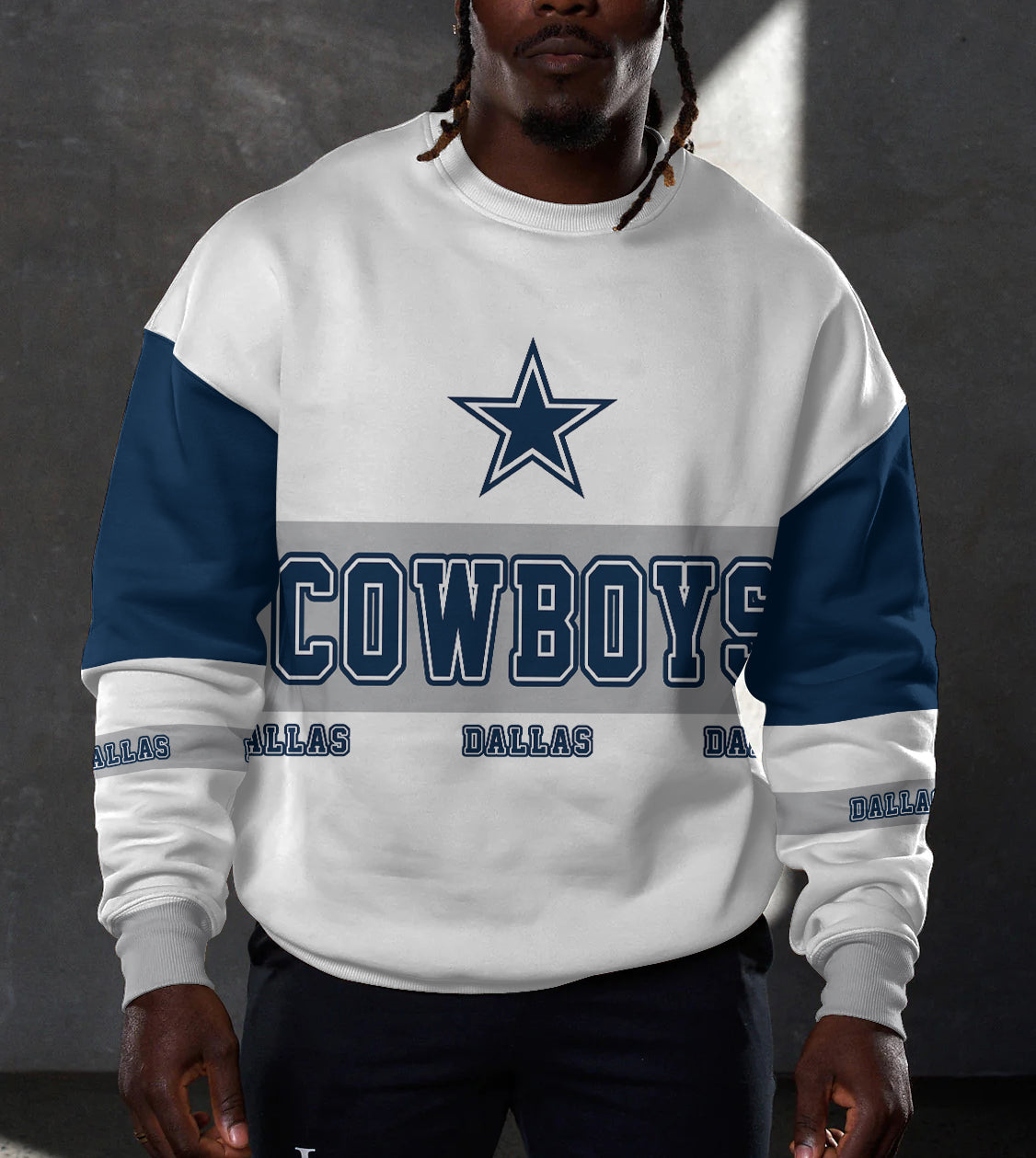 Dallas Cowboys 3D Limited Edition Crew Neck sweatshirt