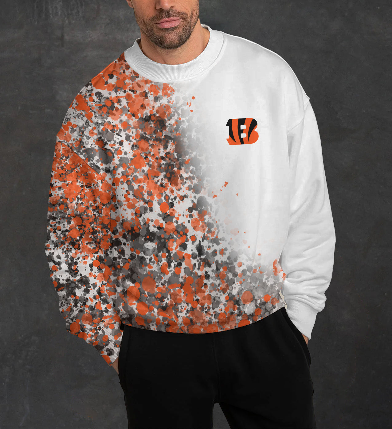 Cincinnati Bengals 3D Limited Edition Crew Neck sweatshirt