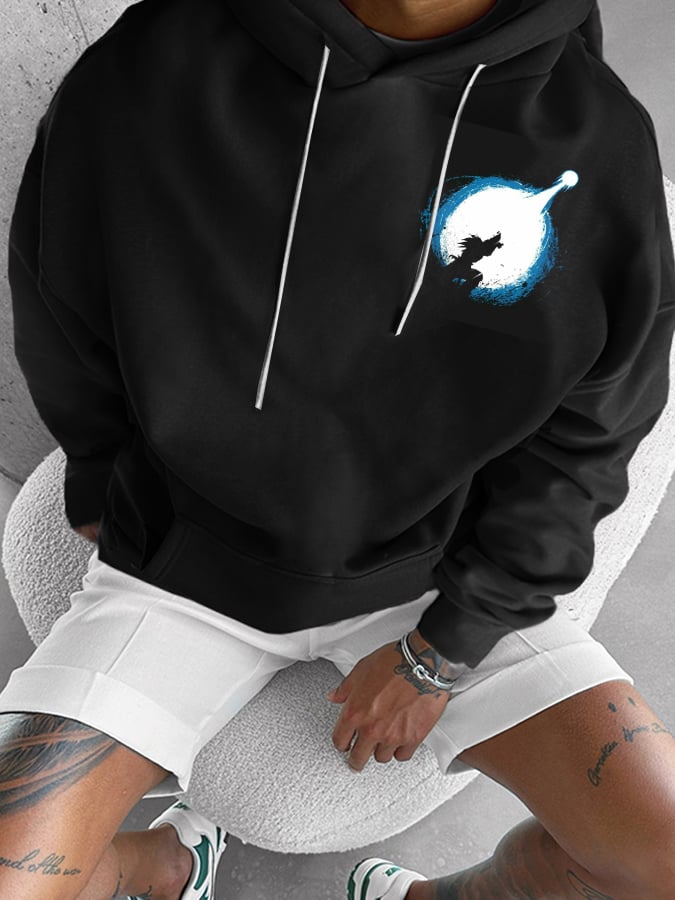 Men's Stylish Comic Hoodie