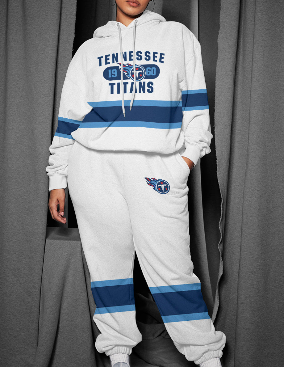 Tennessee Titans 3D Printed Pullover Hoodie And Sweatpant 2pcs Tracksuits