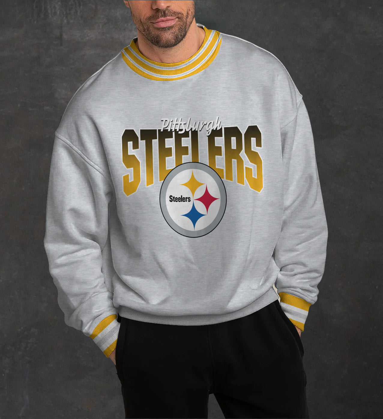 Pittsburgh Steelers 3D Limited Edition Crew Neck sweatshirt