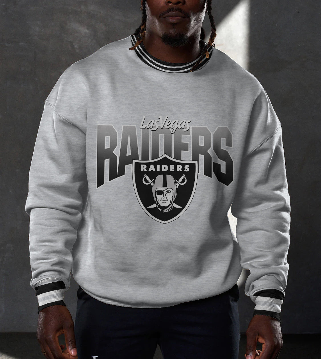 Las Vegas Raiders 3D Limited Edition Crew Neck sweatshirt
