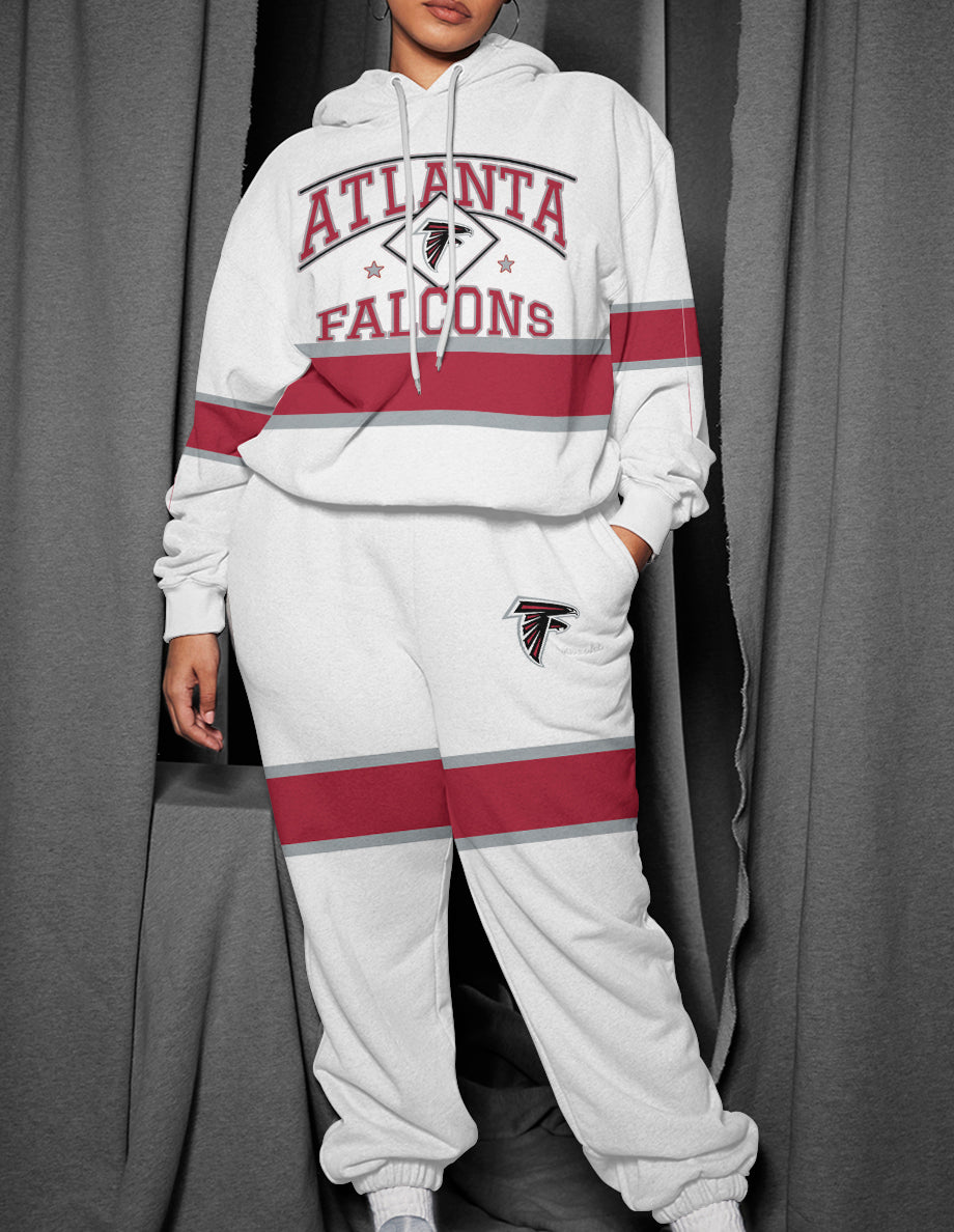 Atlanta Falcons 3D Printed Pullover Hoodie And Sweatpant 2pcs Tracksuits