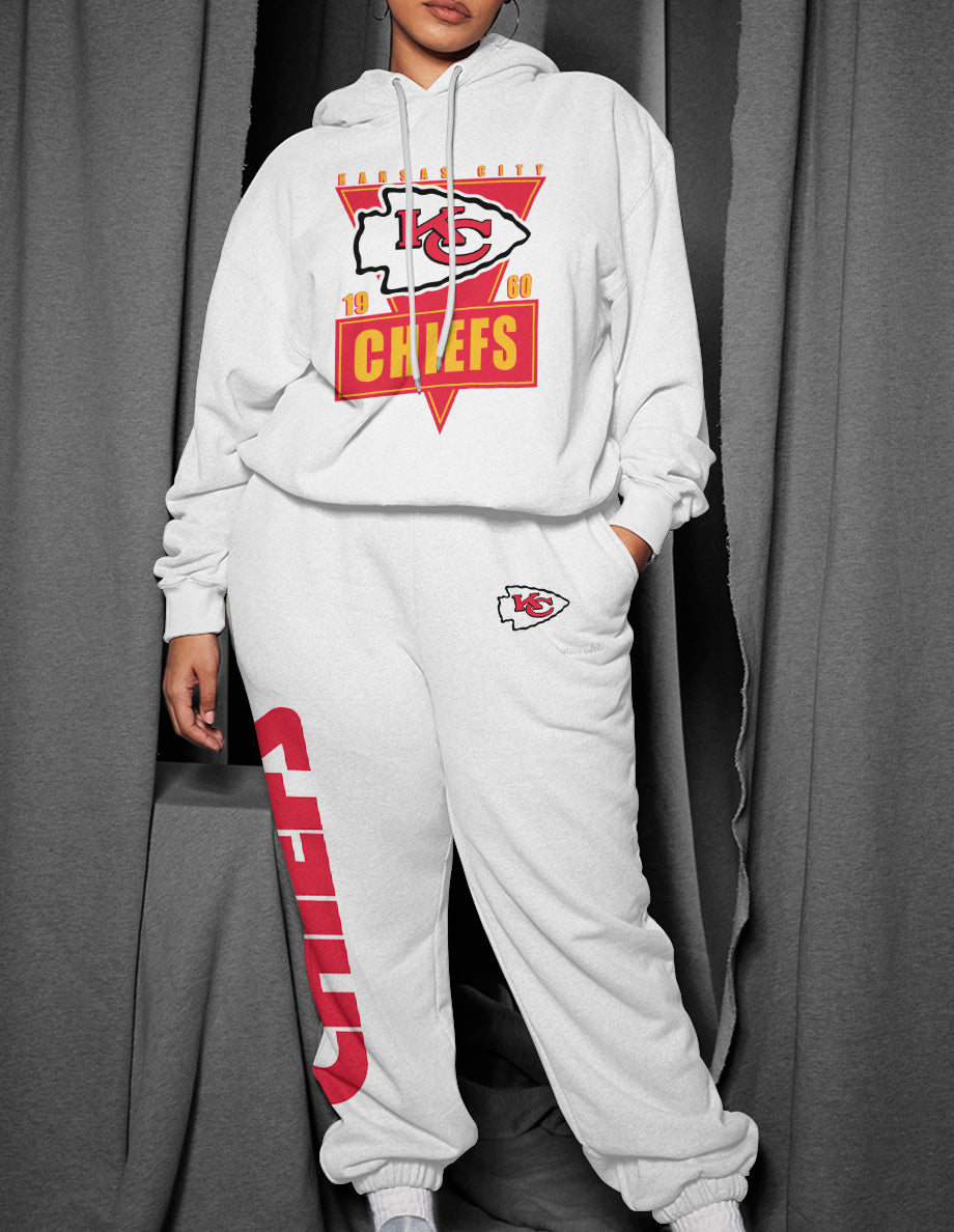 Kansas City Chiefs 3D Printed Pullover Hoodie And Sweatpant 2pcs Tracksuits