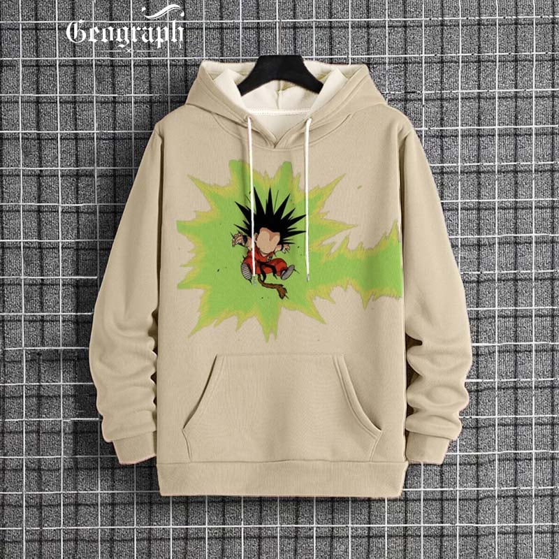 Men's Fashion Printed Casual Hoodie