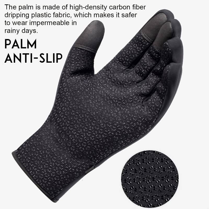 Anithread Rechargeable Heated Electric touchscreen Gloves