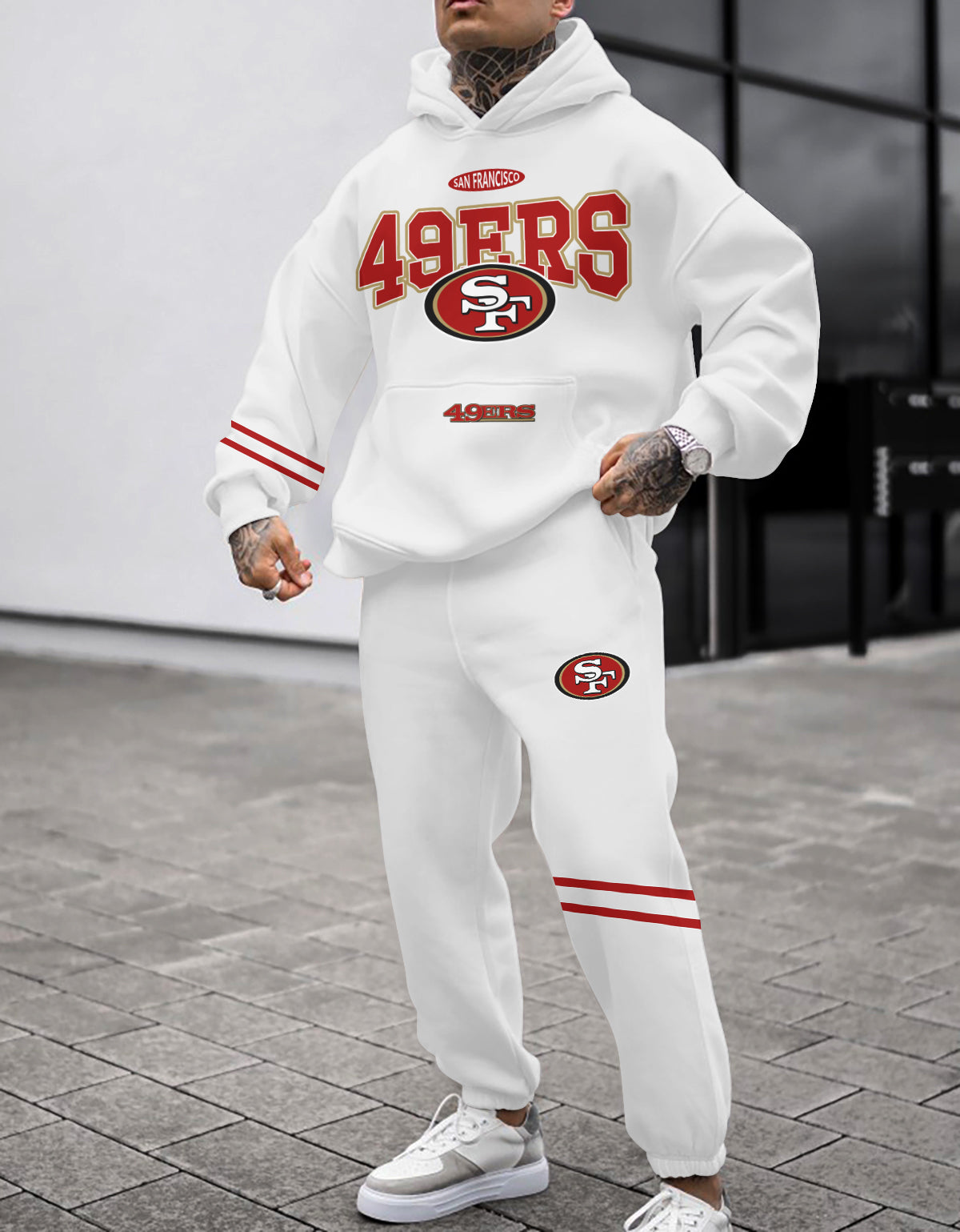 San Francisco 49ers 3D Printed Pullover Hoodie And Sweatpant 2pcs Tracksuits