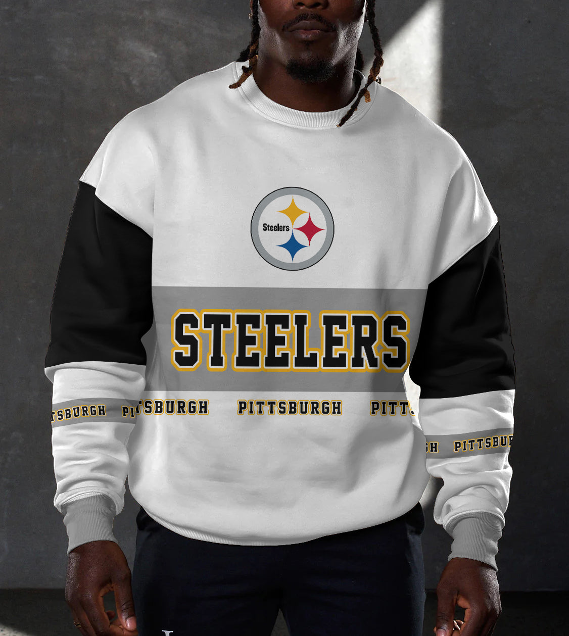 Pittsburgh Steelers 3D Limited Edition Crew Neck sweatshirt