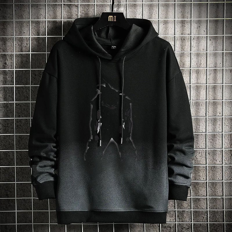 Men's Fashion Printed Casual Hoodie