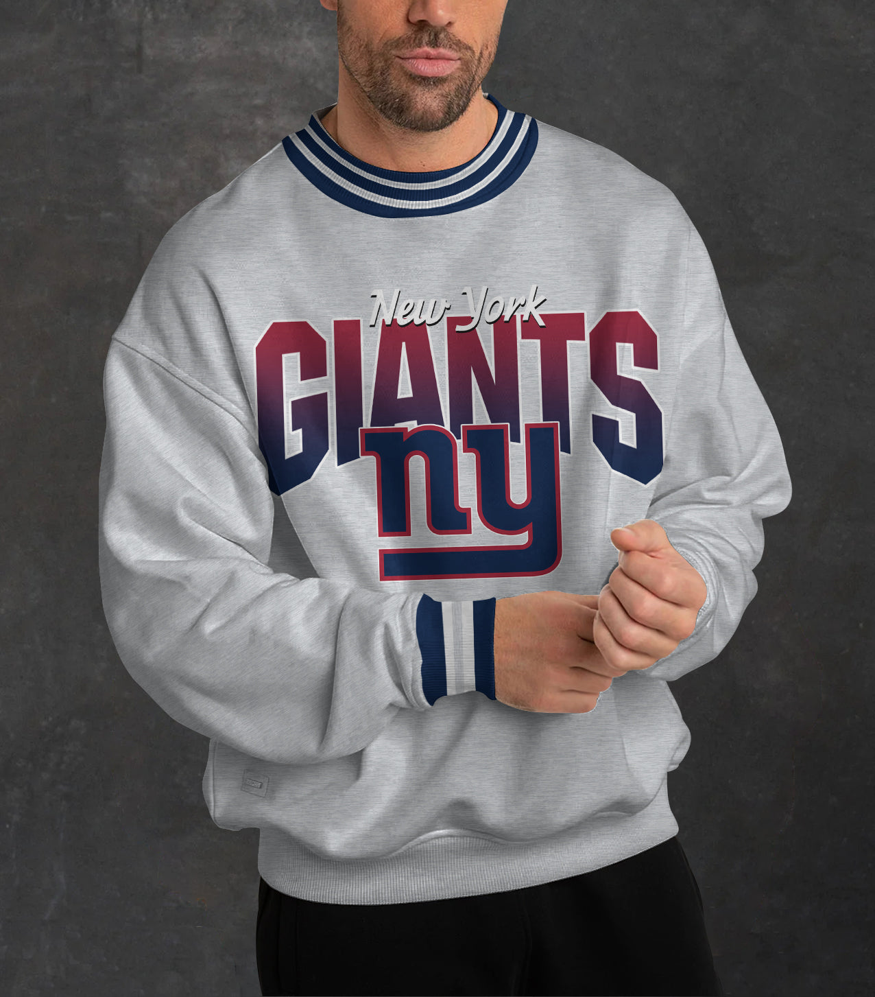 New York Giants 3D Limited Edition Crew Neck sweatshirt