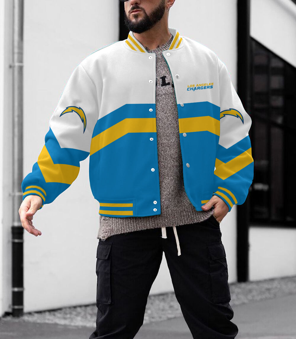 Los Angeles Chargers Men's Limited Edition Full-Snap Casual Jacket