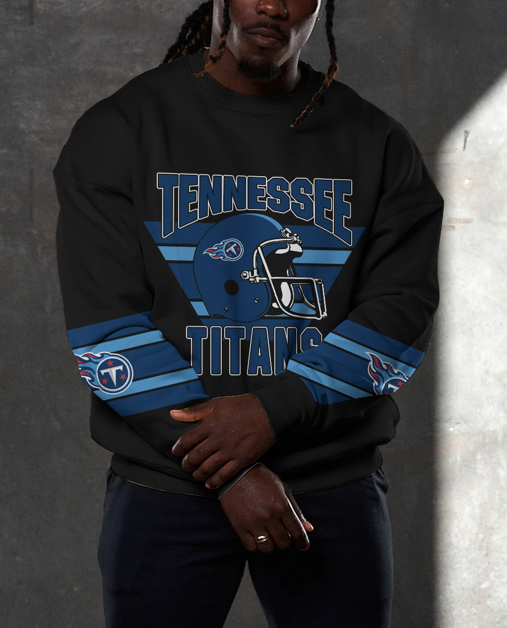 Tennessee Titans 3D Limited Edition Crew Neck sweatshirt