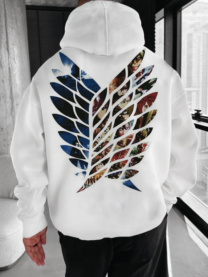 Men's Stylish Comic Hoodie