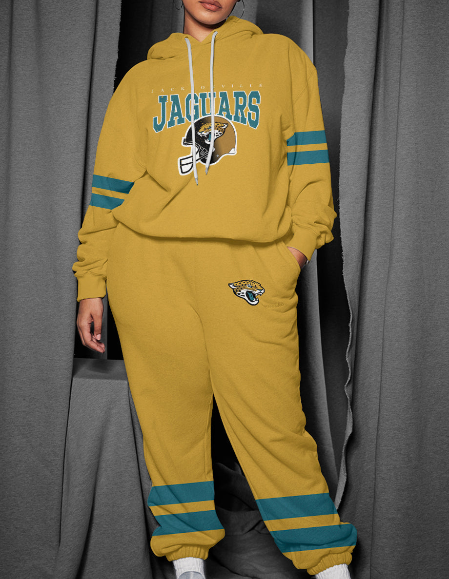 Jacksonville Jaguars 3D Printed Pullover Hoodie And Sweatpant 2pcs Tracksuits