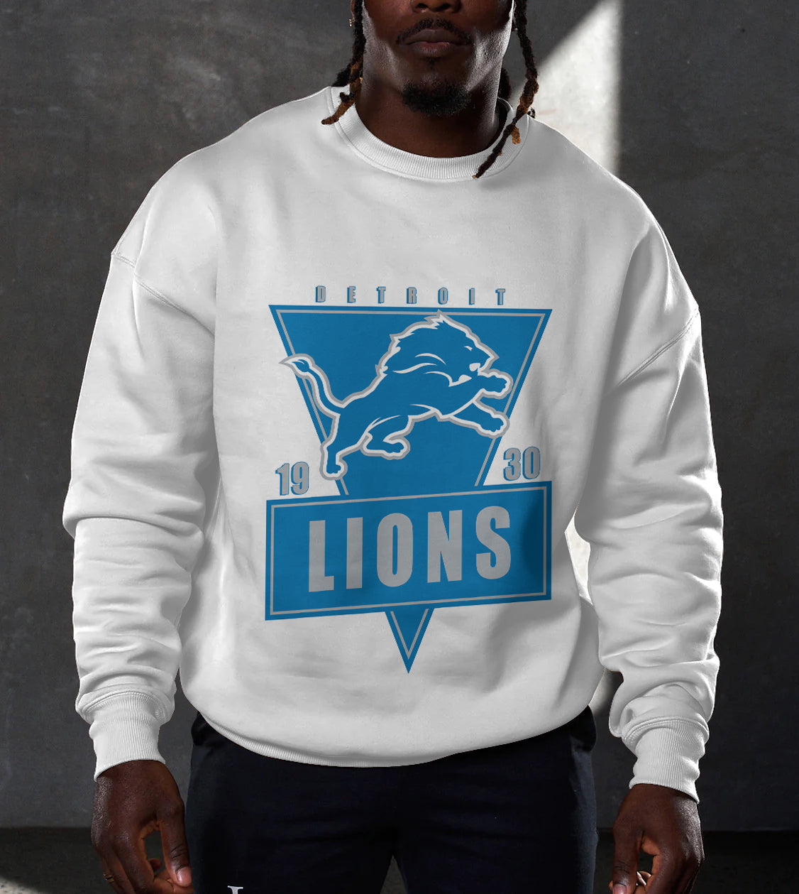 Detroit Lions 3D Limited Edition Crew Neck sweatshirt