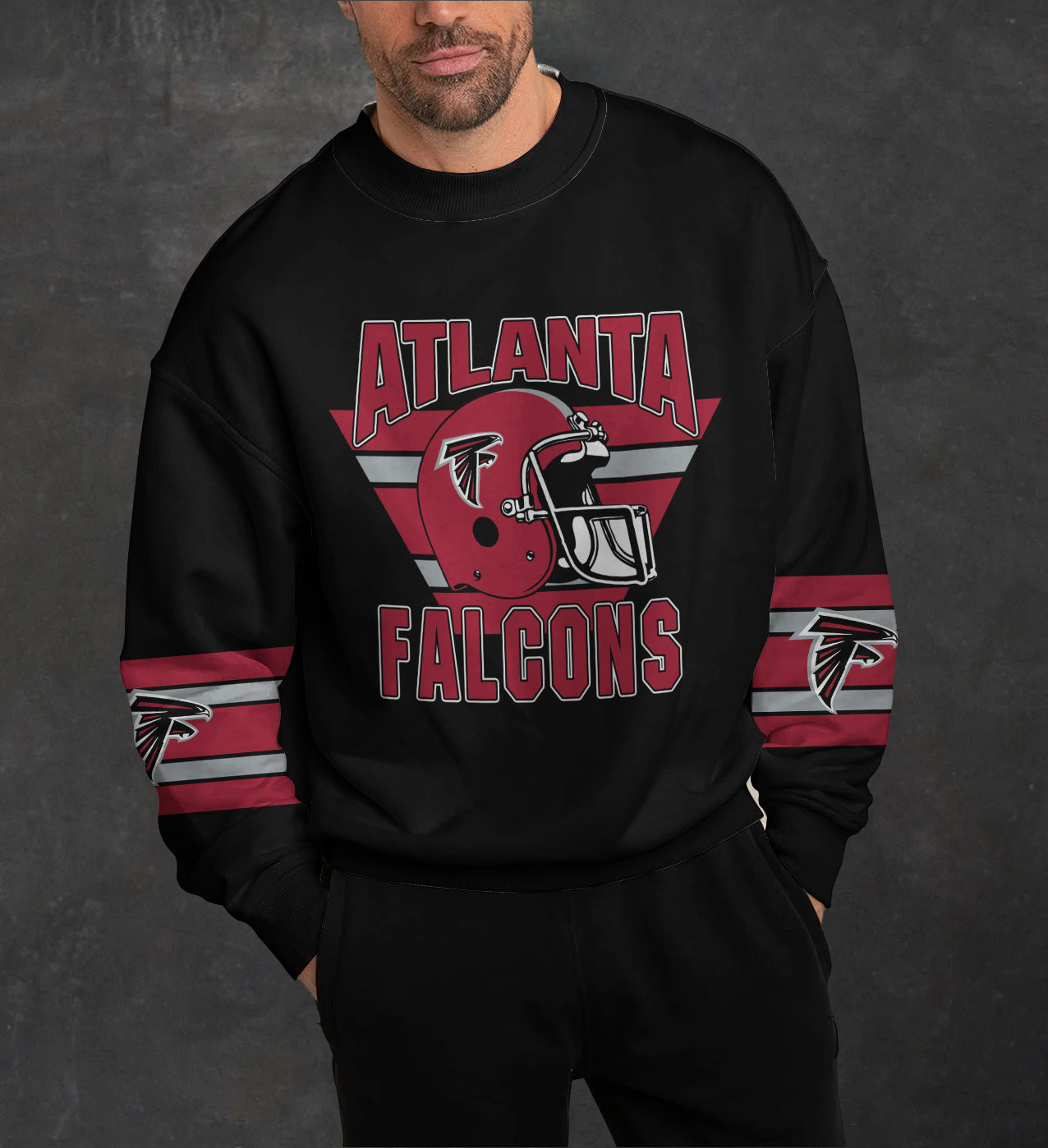 Atlanta Falcons 3D Limited Edition Crew Neck sweatshirt