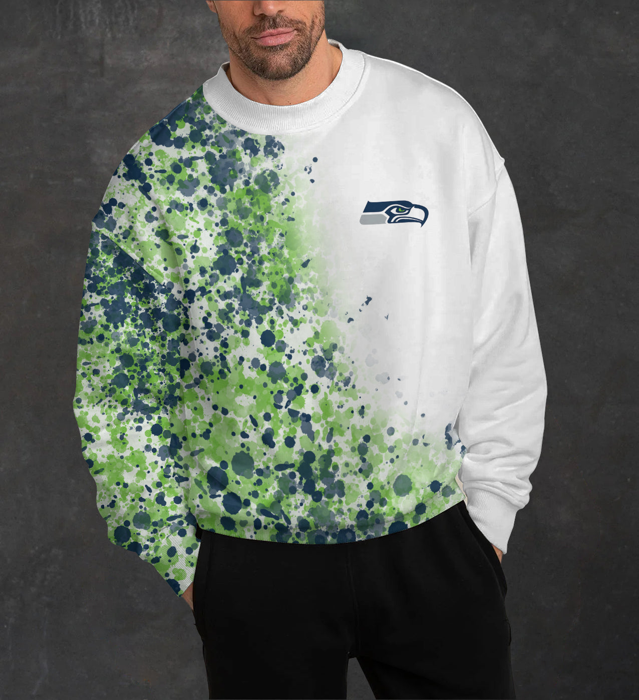 Seattle Seahawks 3D Limited Edition Crew Neck sweatshirt