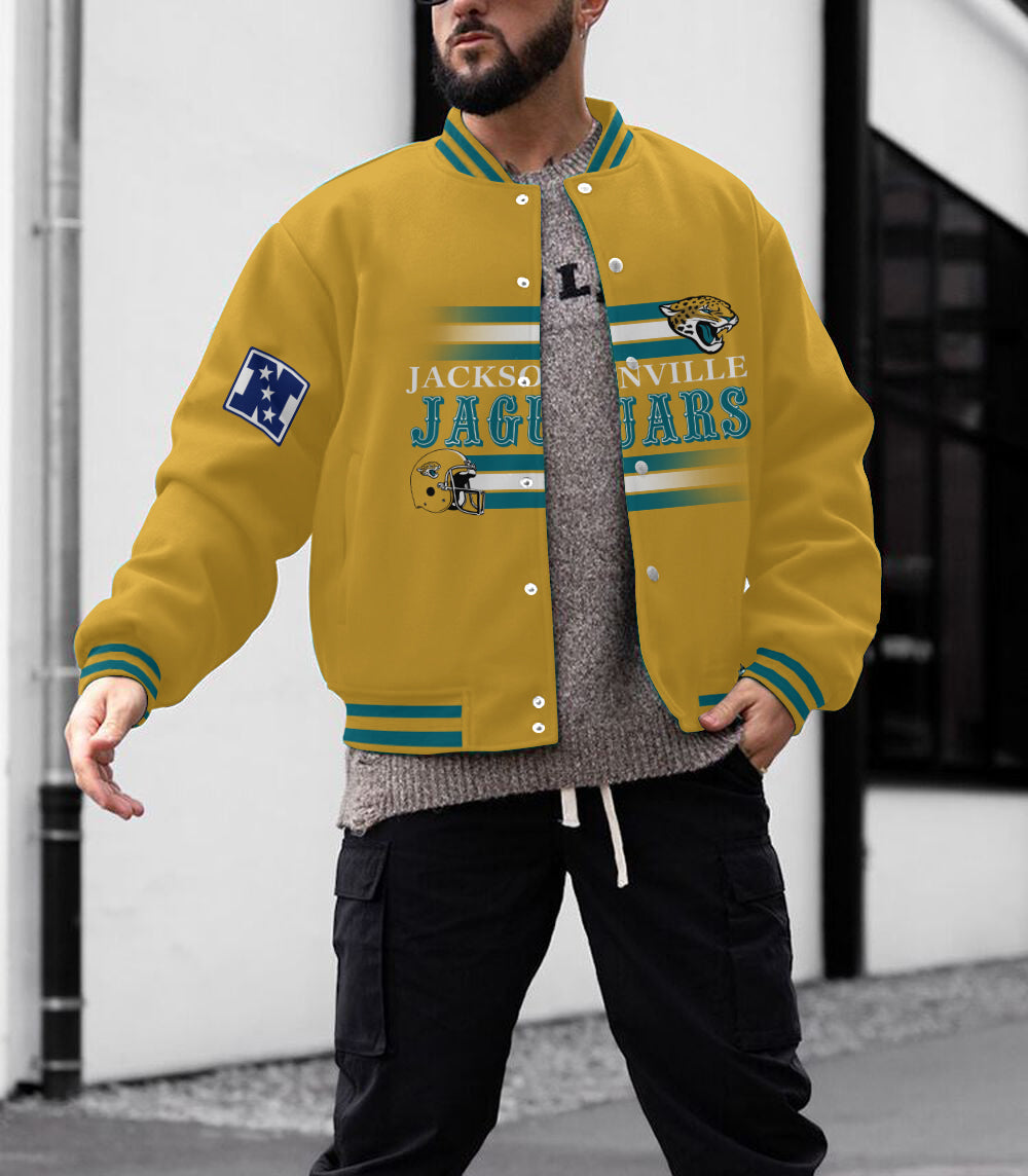 Jacksonville Jaguars Men's Limited Edition Full-Snap Casual Jacket