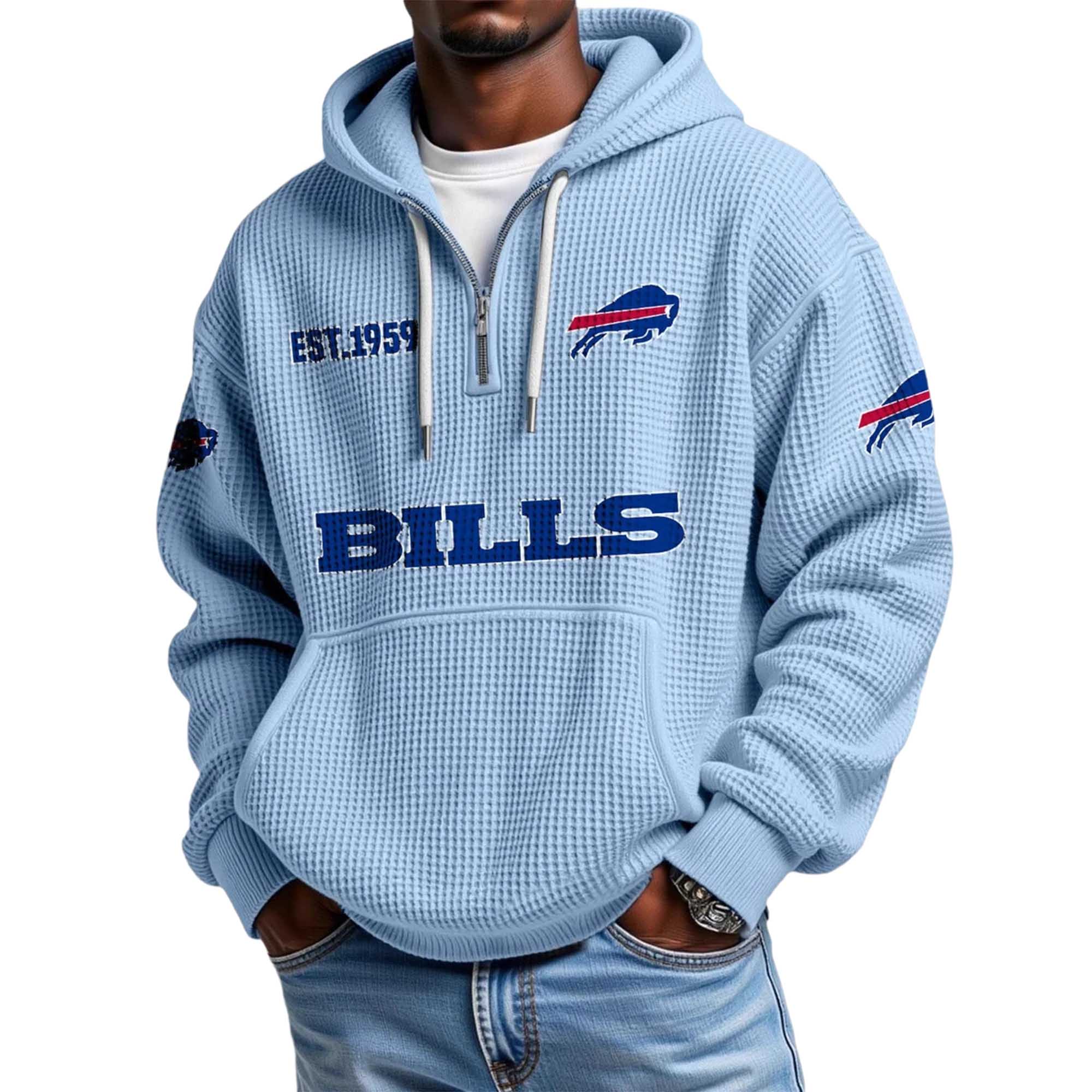 Waffle Hoodie – Buffalo