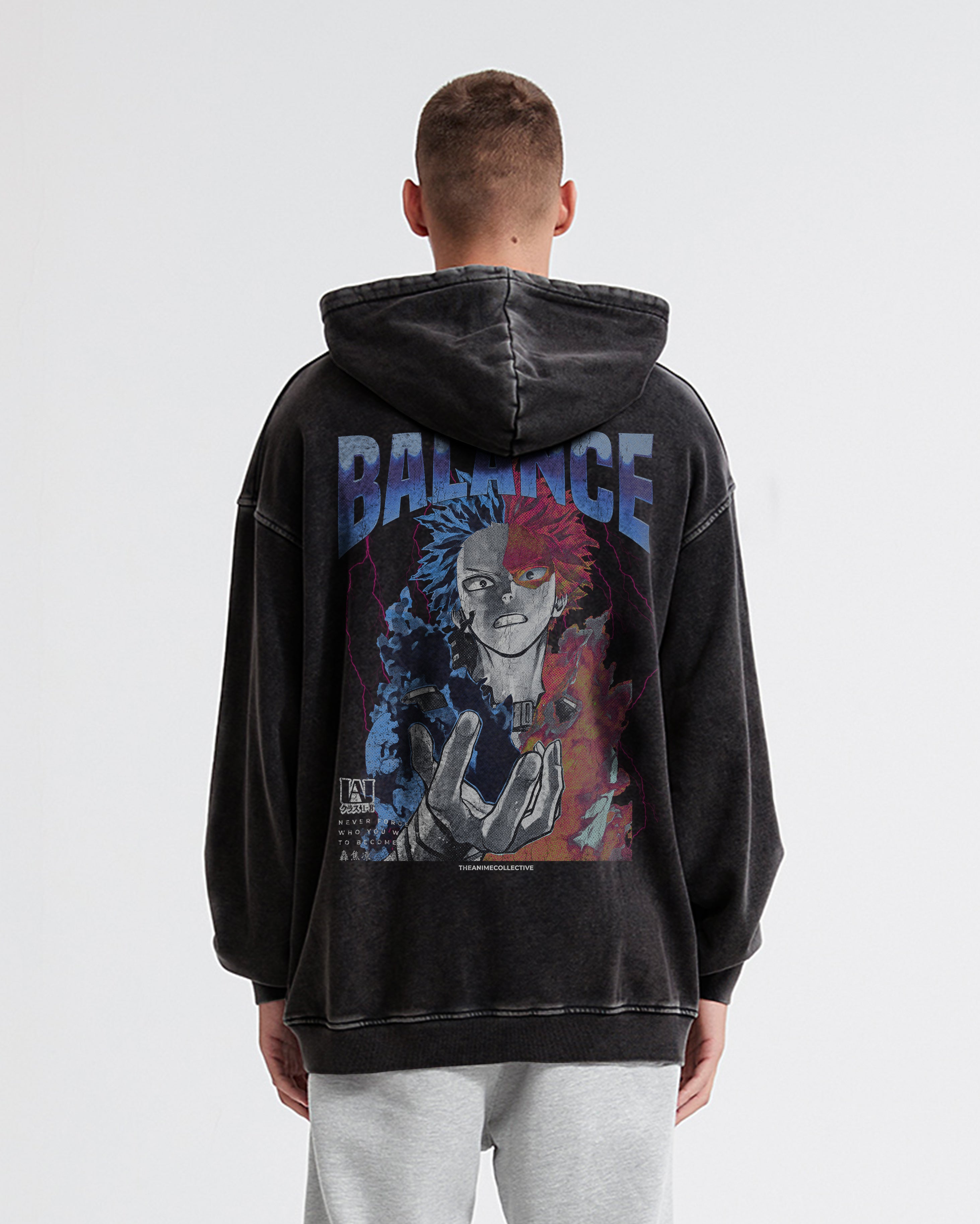 Todoroki Vintage Hoodie | My Hero Academia