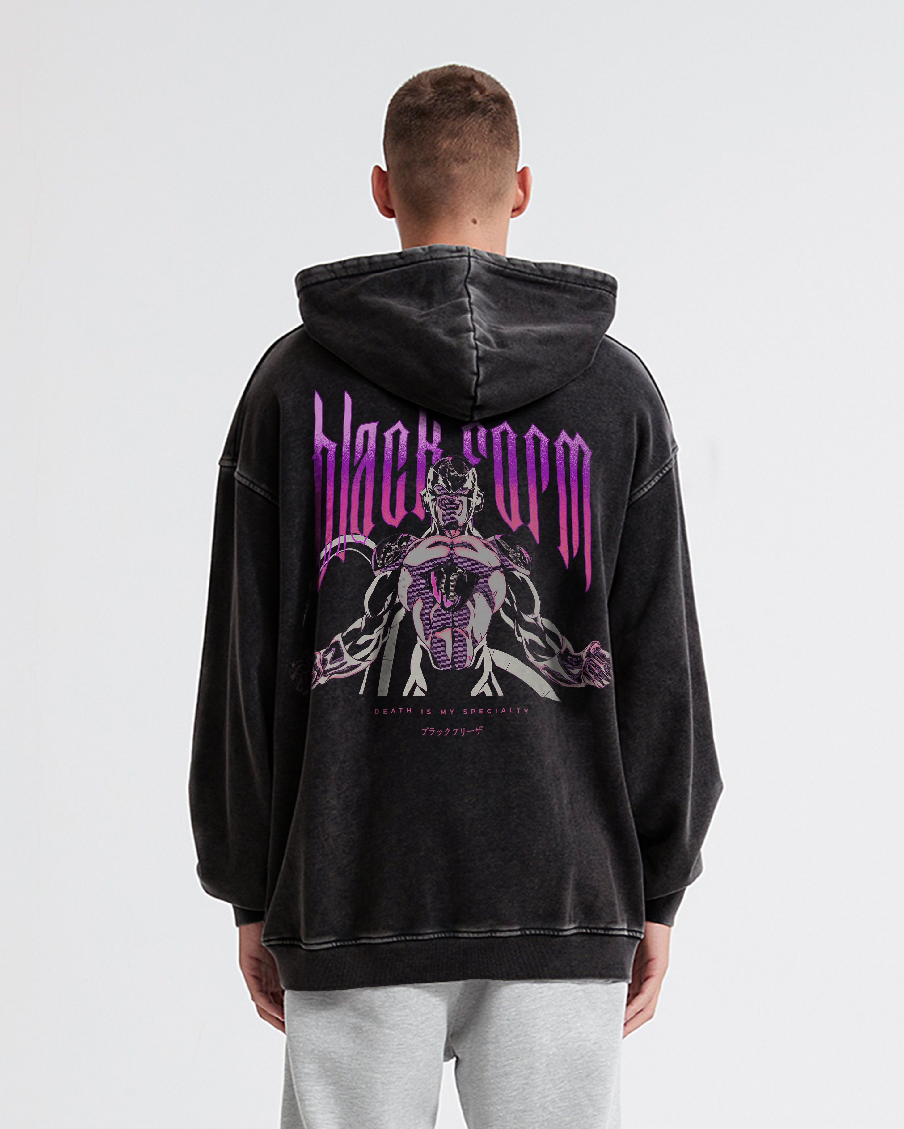 Frieza Black Form Vintage Hoodie | Dragon Ball Super