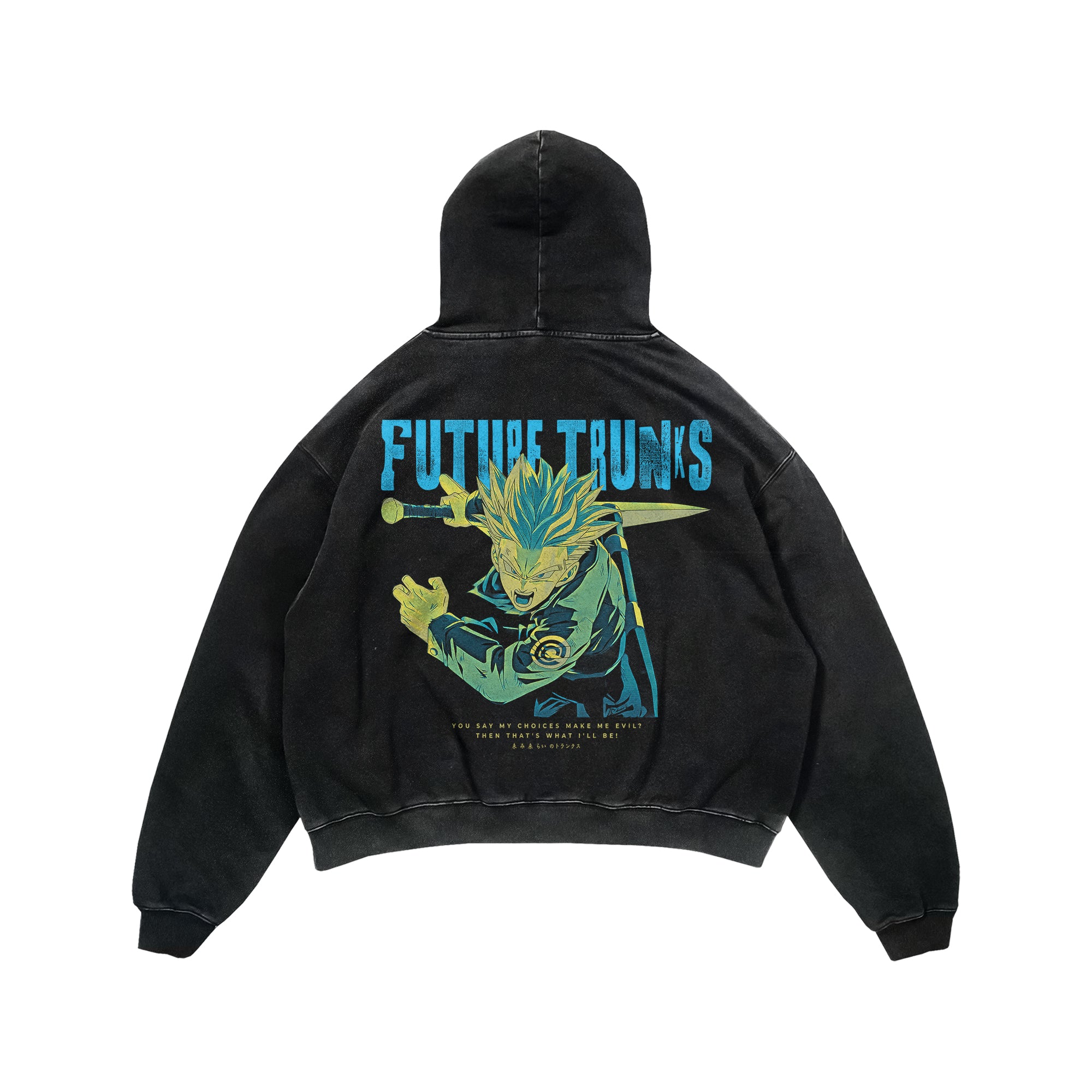 Future Trunks Vintage Hoodie | Dragon Ball Super