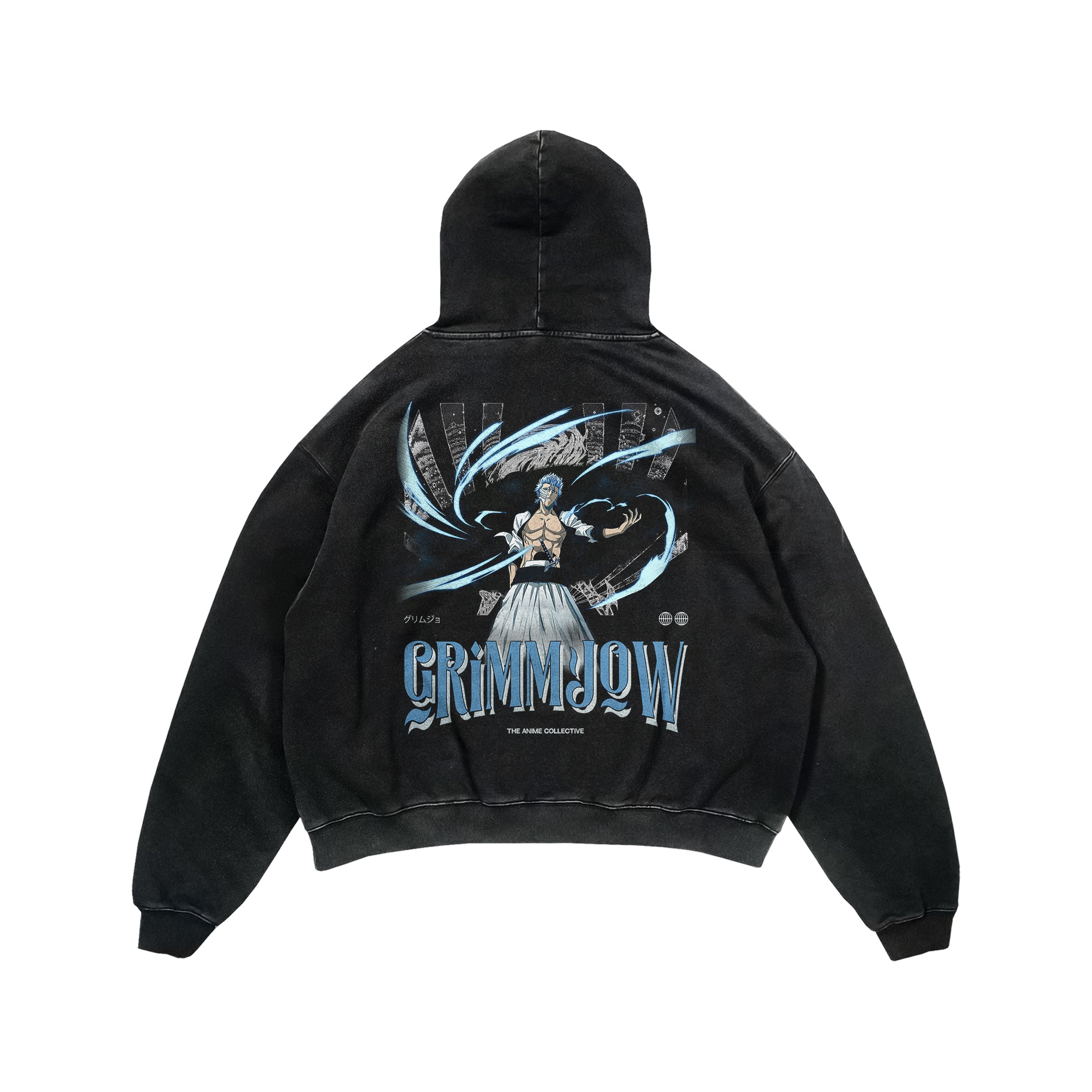 Grimmjow Vintage Hoodie | Bleach