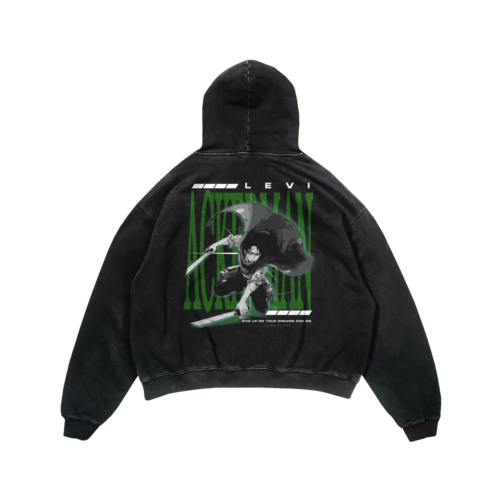 Levi Vintage Hoodie | Attack On Titan