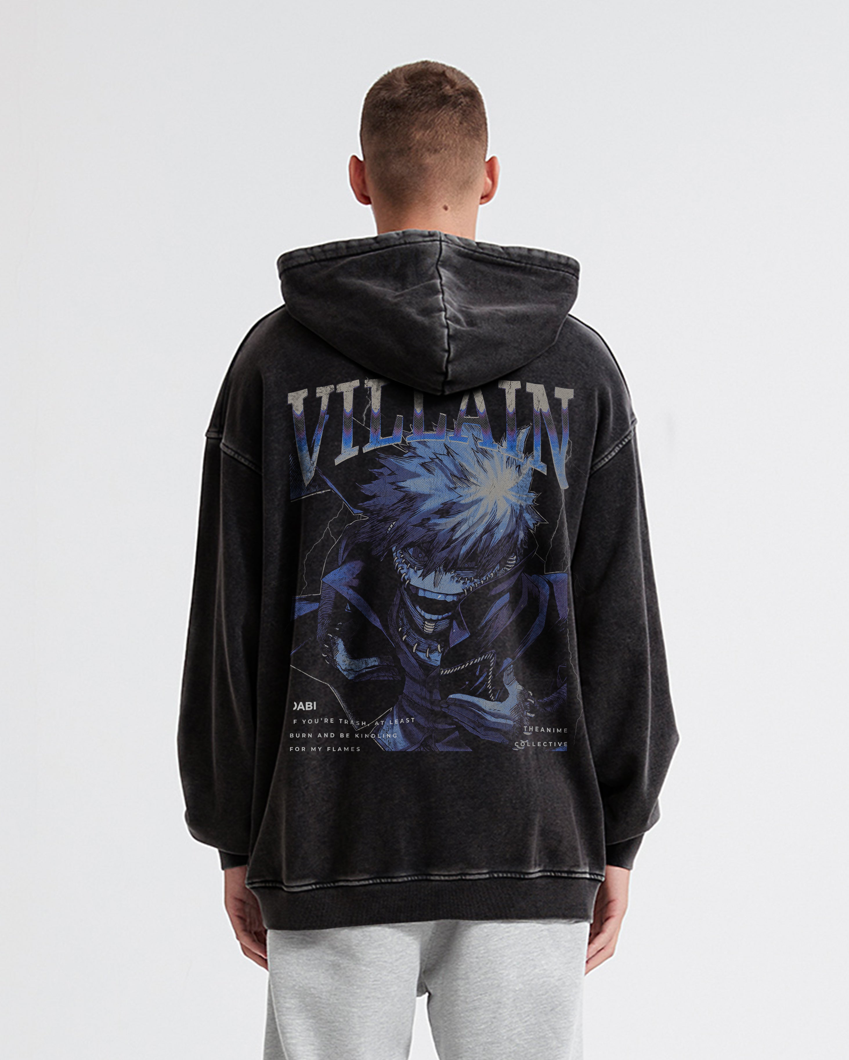 Dabi Vintage Hoodie | My Hero Academia