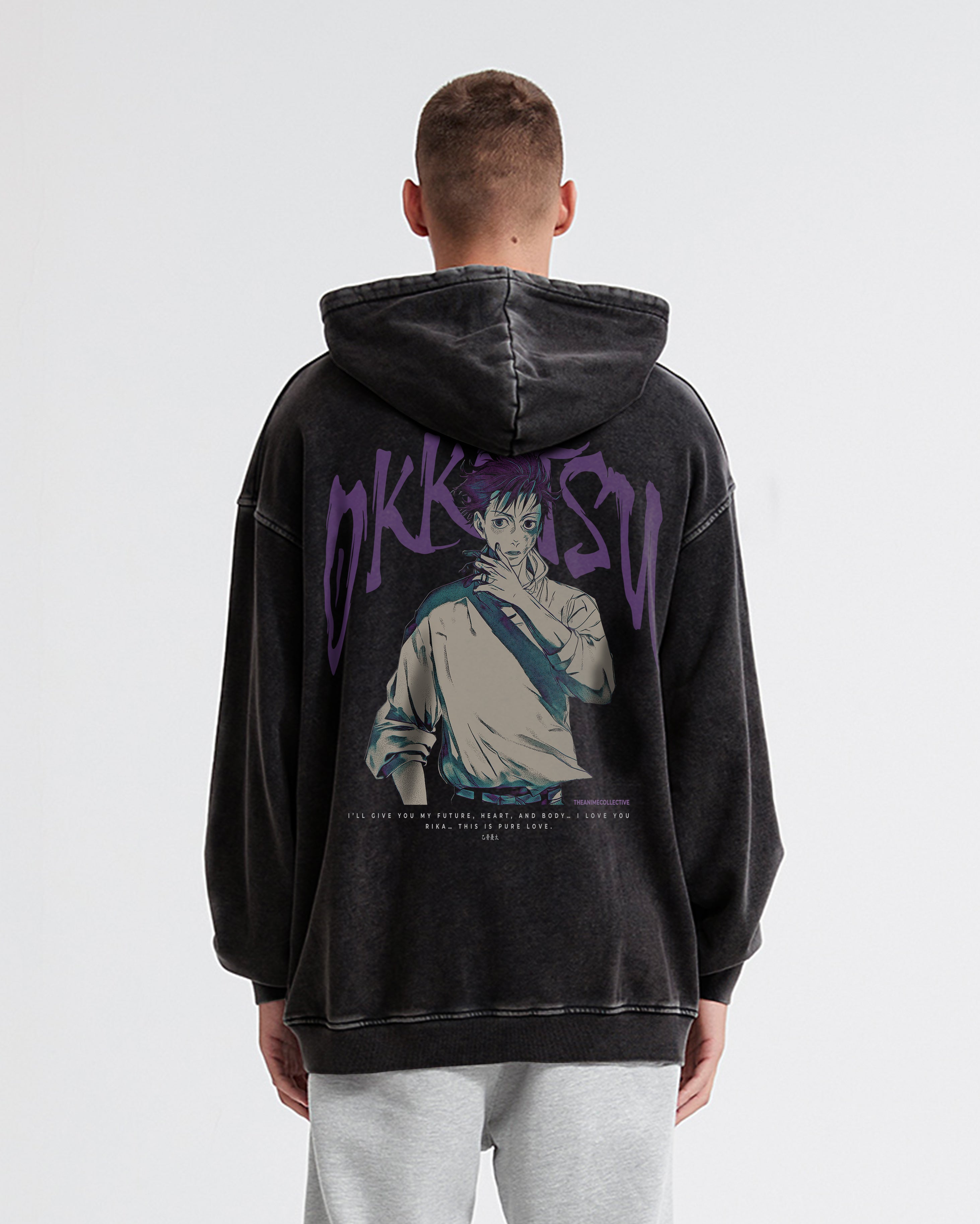 Yuta Vintage Hoodie | Jujutsu Kaisen