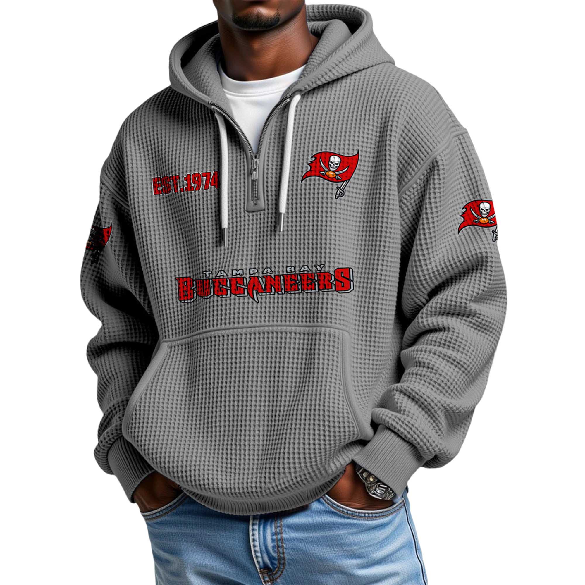 Waffle Hoodie – Buccaneers