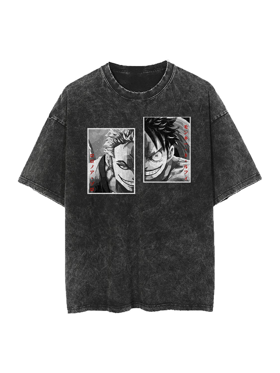 LUFFY X ZORO VINTAGE OVERSIZE TEE