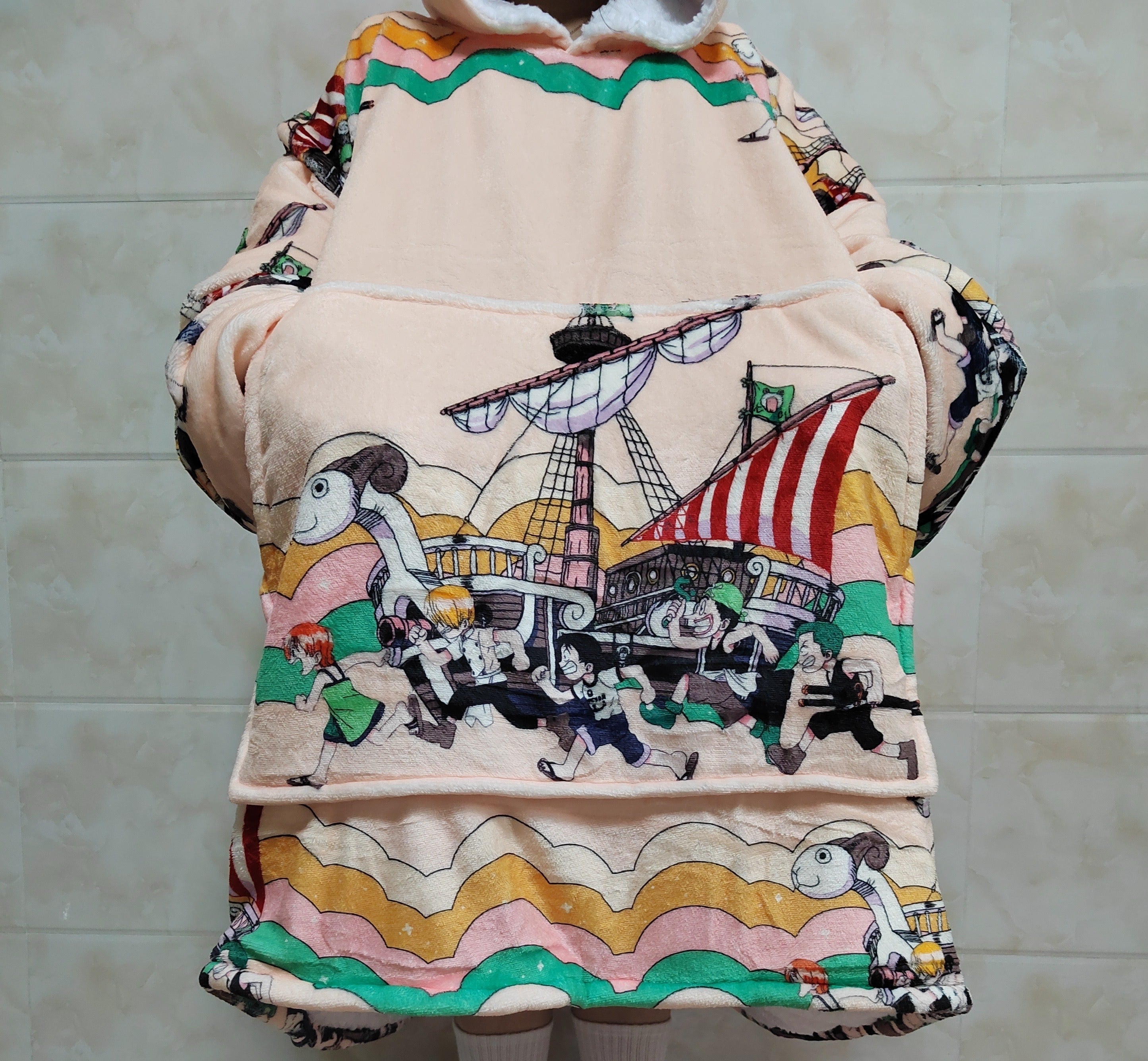 Strawhat Blanket Hoodie