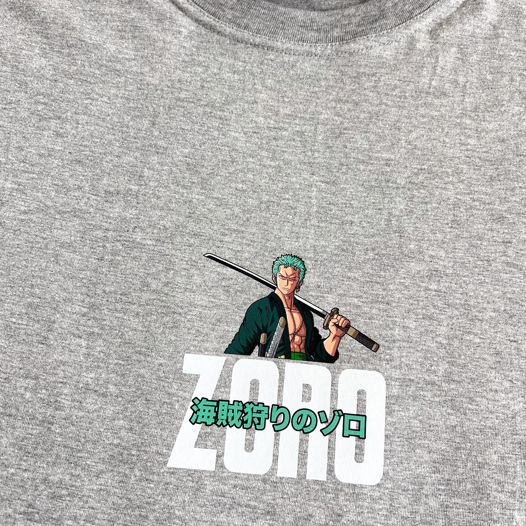 Zoro Tee #2 (Heather Grey)