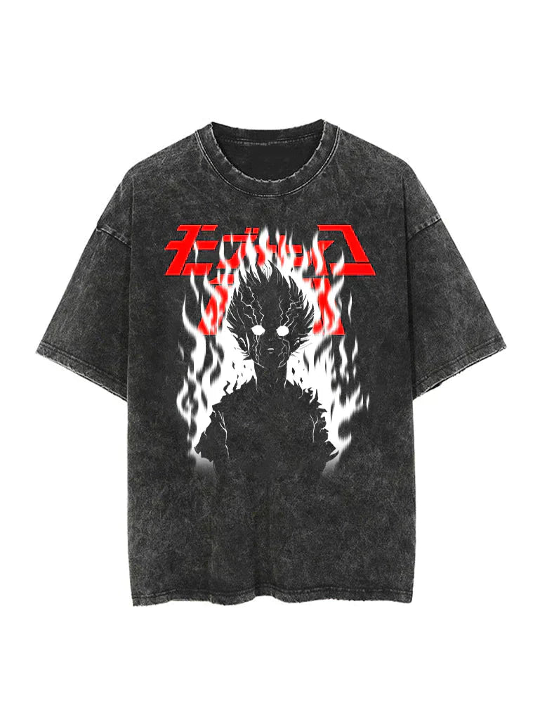 MOB PSYCHO VINTAGE OVERSIZE TEE