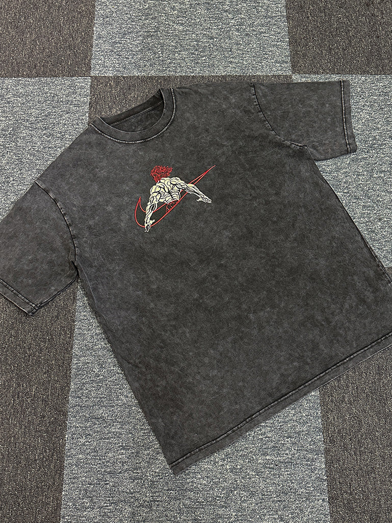 Swoosh Reconstructed Embroidery Tee