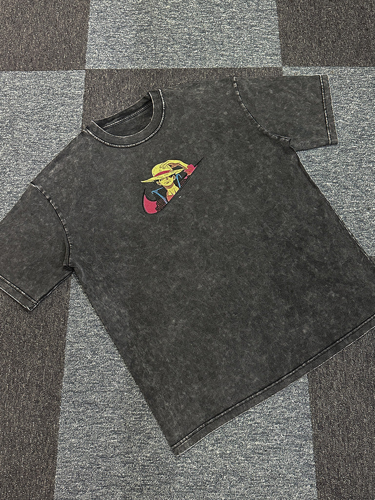 Swoosh Reconstructed Embroidery Tee