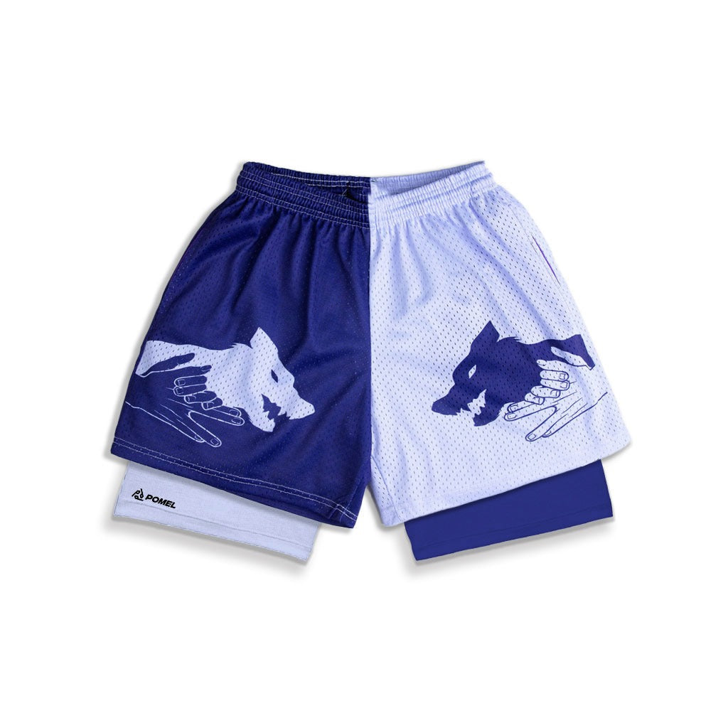 DIVINE DOGS CONTRAST PERFORMANCE SHORTS