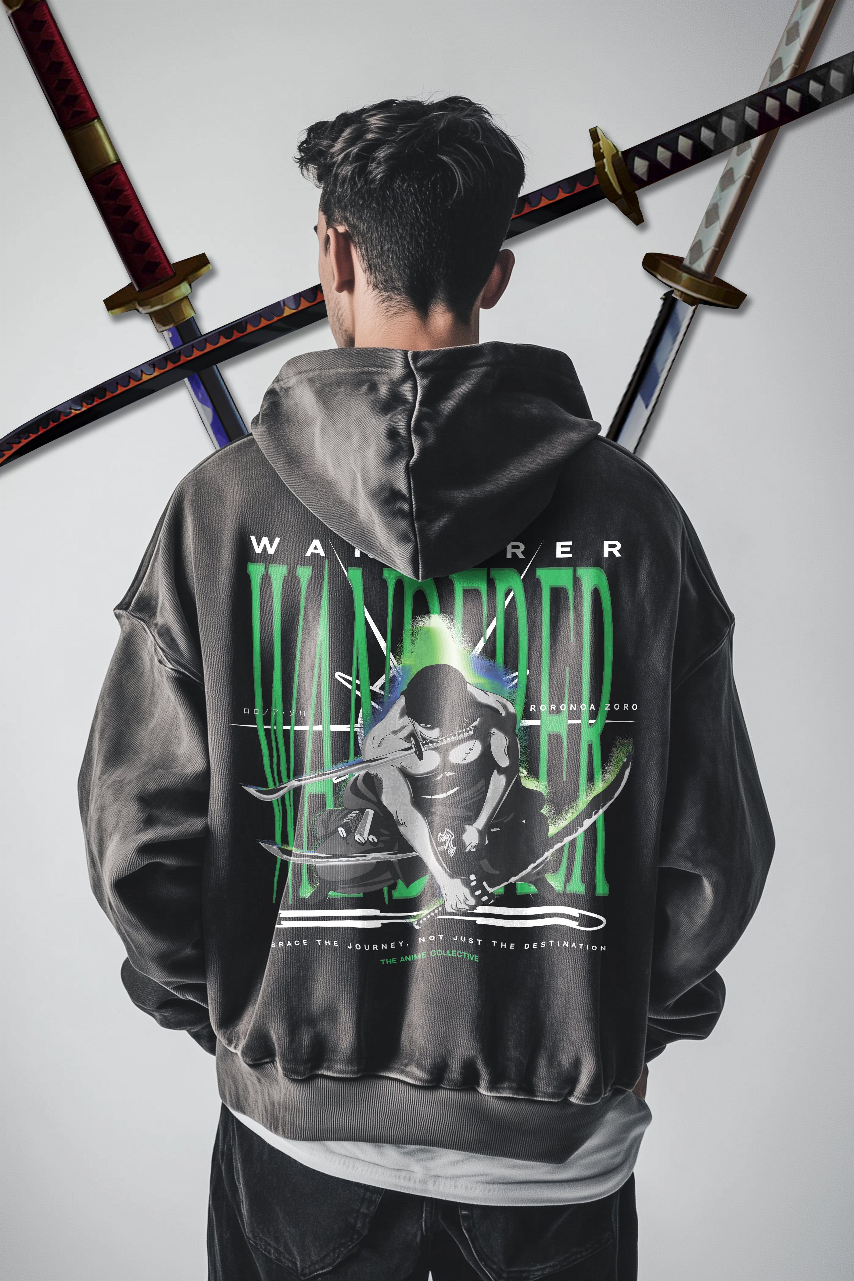 Zoro Vintage Hoodie | One Piece