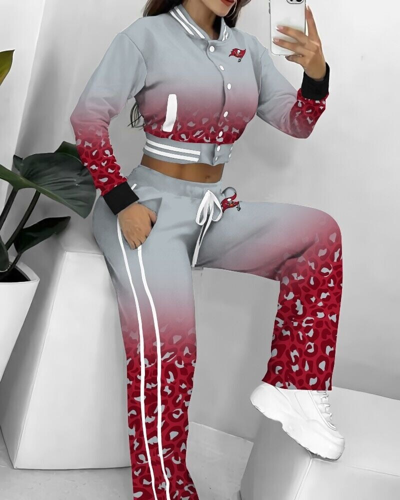 Tampa Bay Buccaneers 3D Printed Varsity Jacket Set