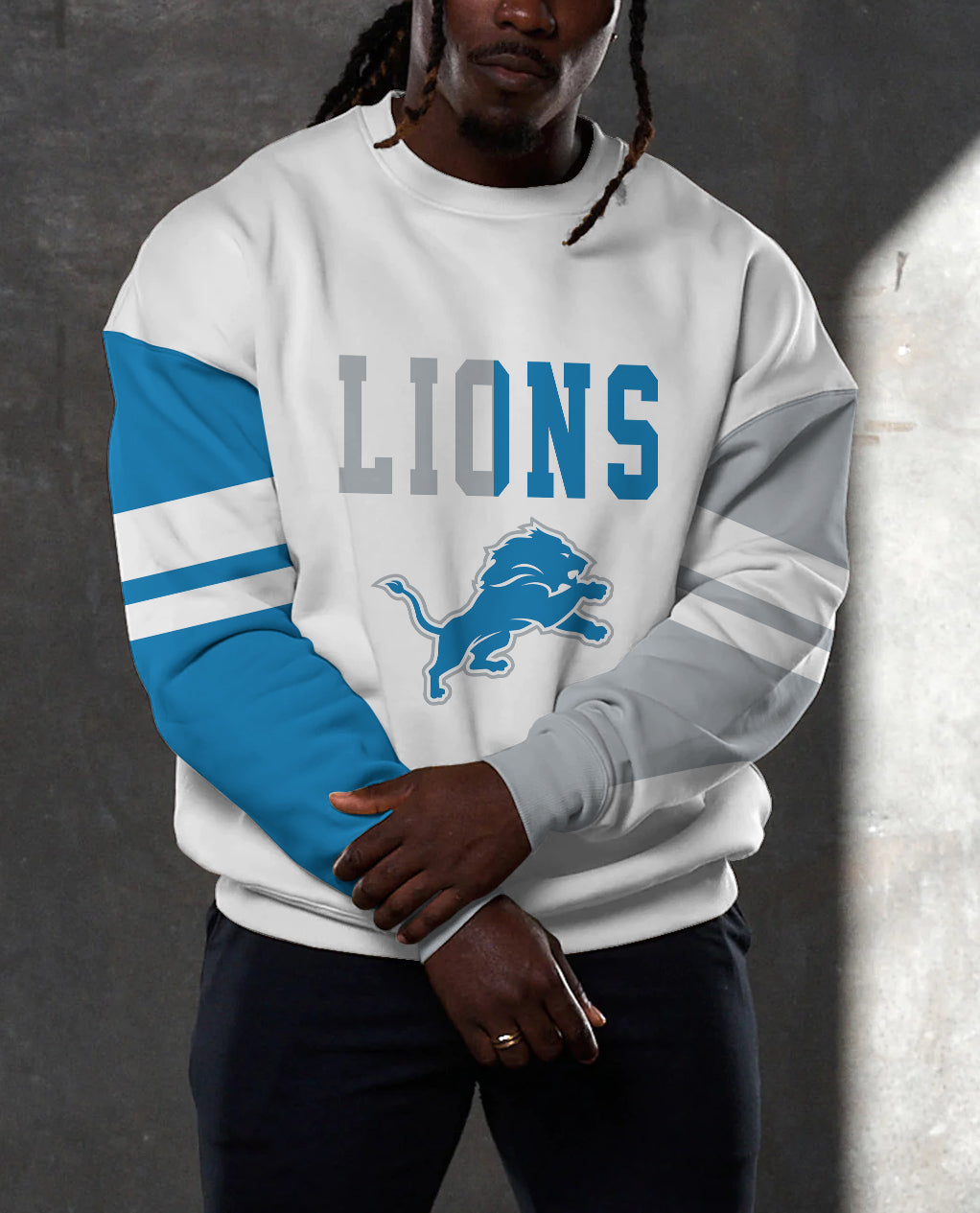 Detroit Lions 3D Limited Edition Crew Neck sweatshirt