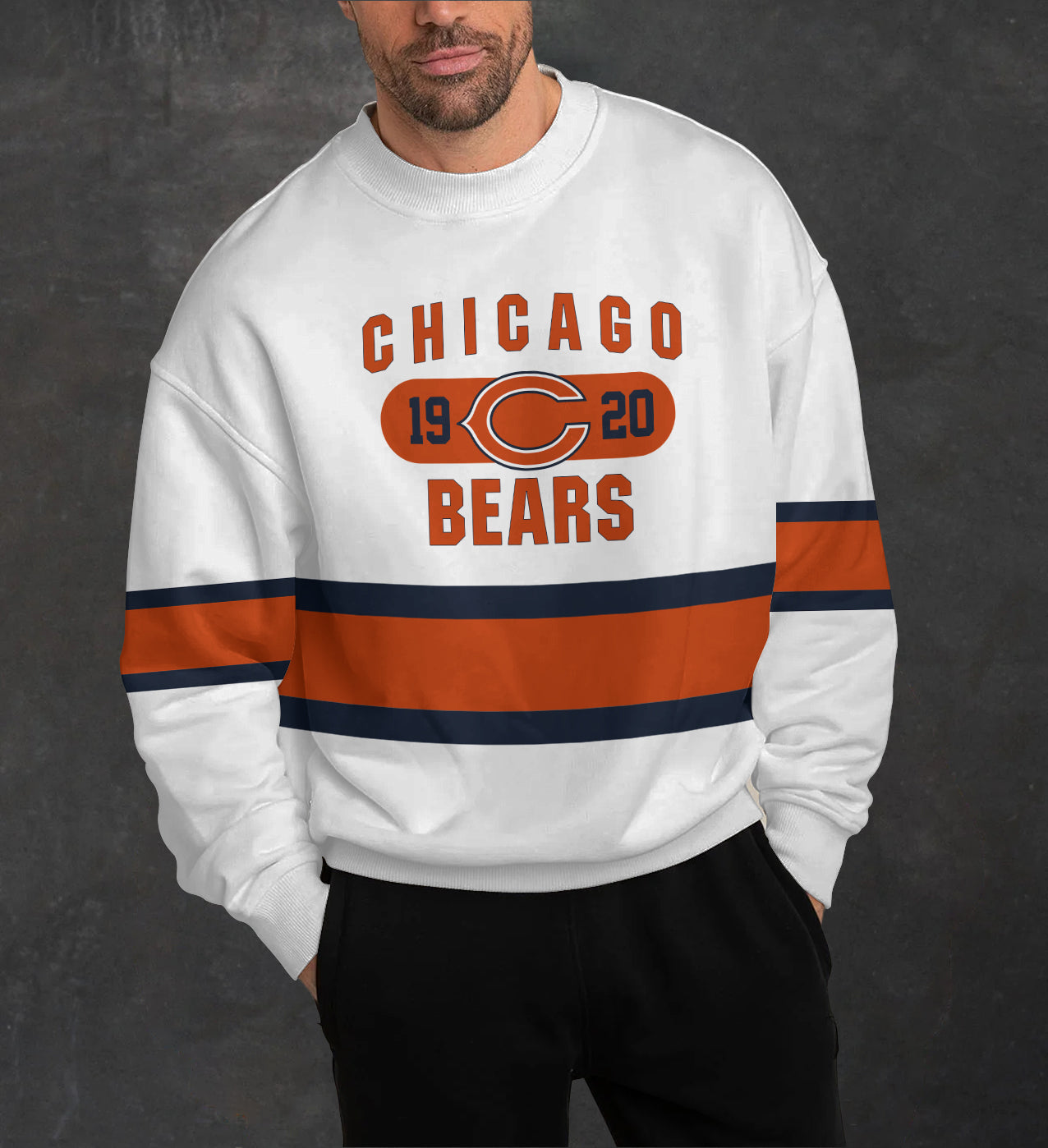 Chicago Bears 3D Limited Edition Crew Neck sweatshirt