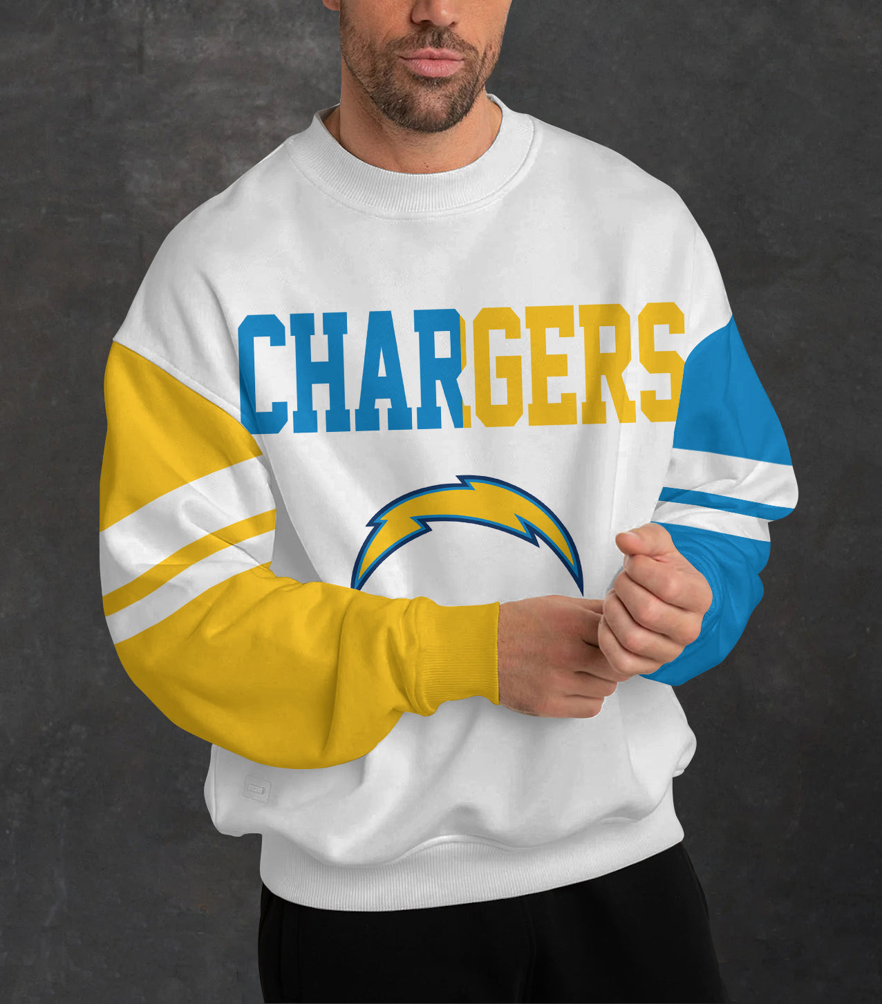 Los Angeles Chargers 3D Limited Edition Crew Neck sweatshirt