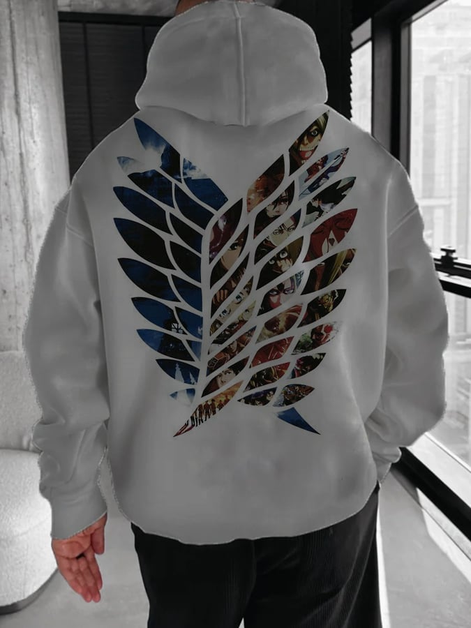 Men's Stylish Comic Hoodie