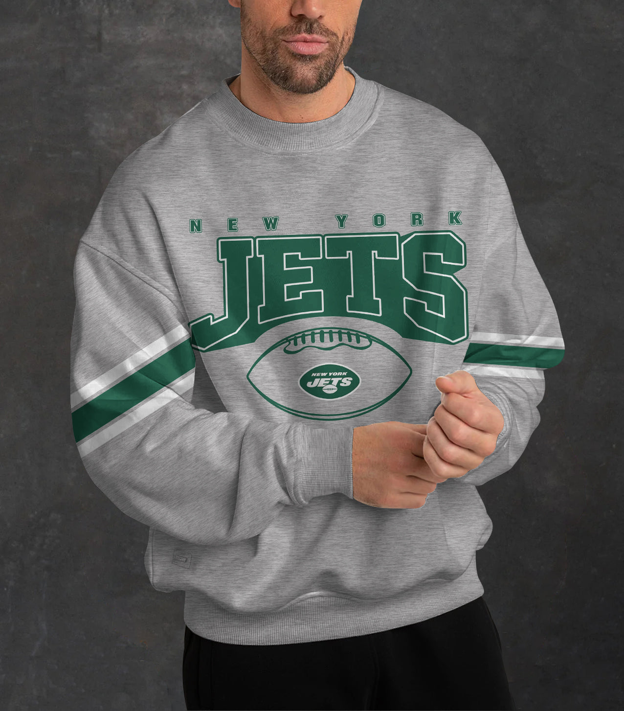 New York Jets 3D Limited Edition Crew Neck sweatshirt