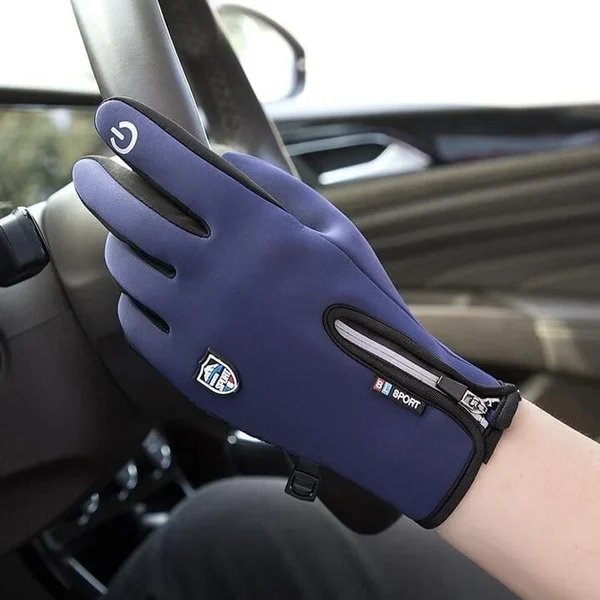 Anithread Rechargeable Heated Electric touchscreen Gloves