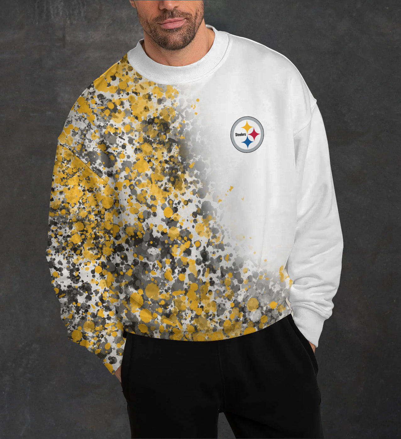Pittsburgh Steelers 3D Limited Edition Crew Neck sweatshirt
