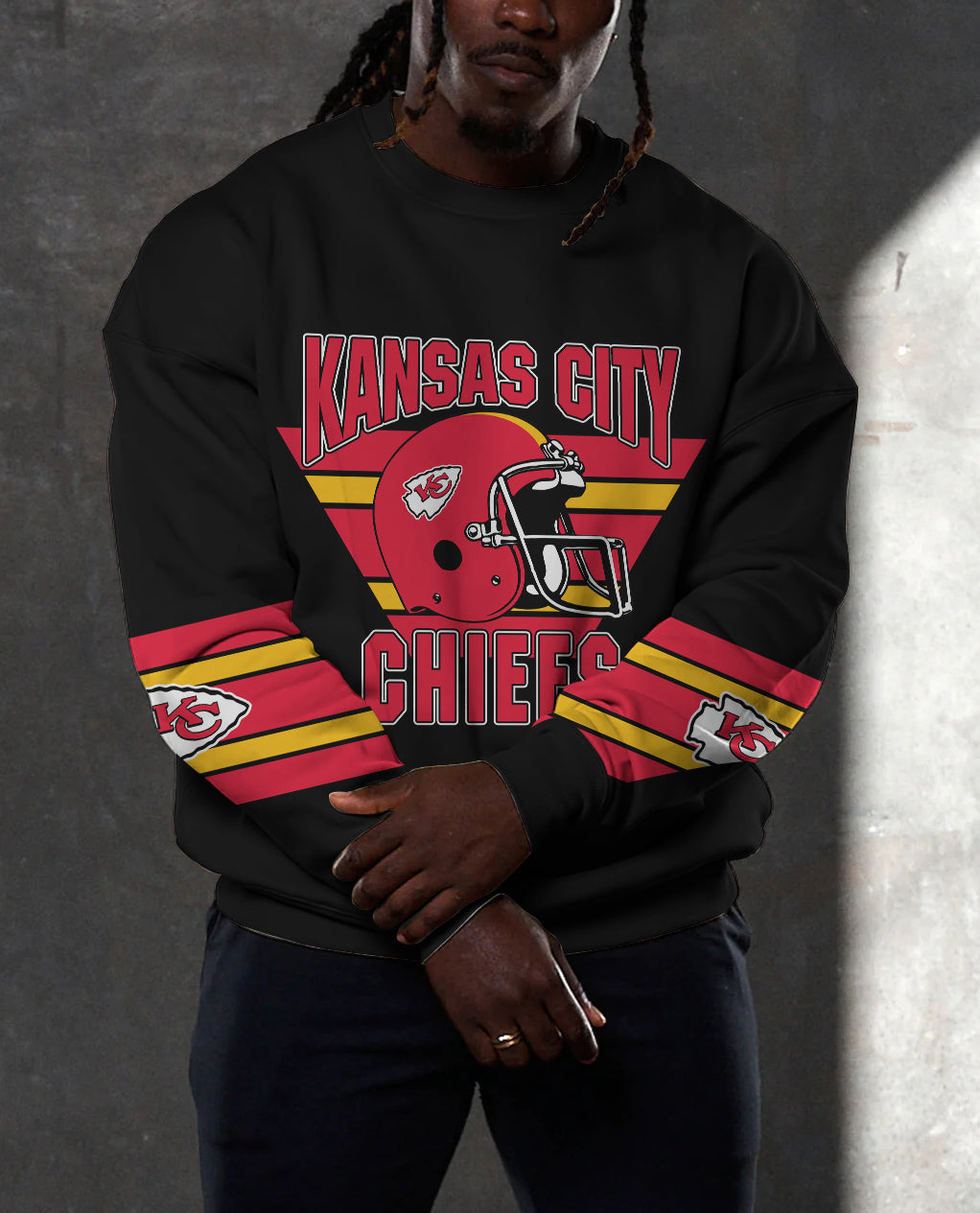 Kansas City Chiefs 3D Limited Edition Crew Neck sweatshirt