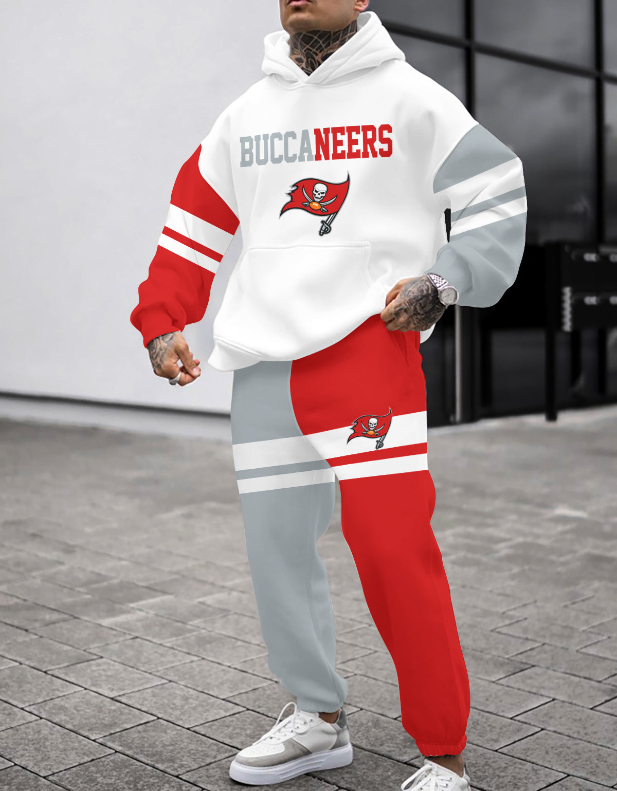 Tampa Bay Buccaneers 3D Printed Pullover Hoodie And Sweatpant 2pcs Tracksuits