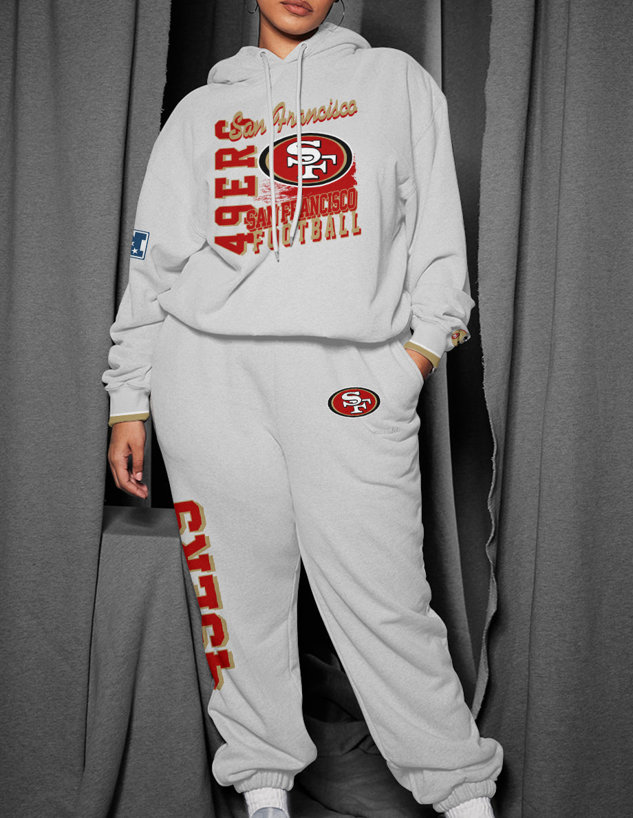 San Francisco 49ers 3D Printed Pullover Hoodie And Sweatpant 2pcs Tracksuits